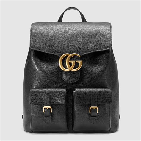 gucci gg 00690|Gucci marmont leather backpack.